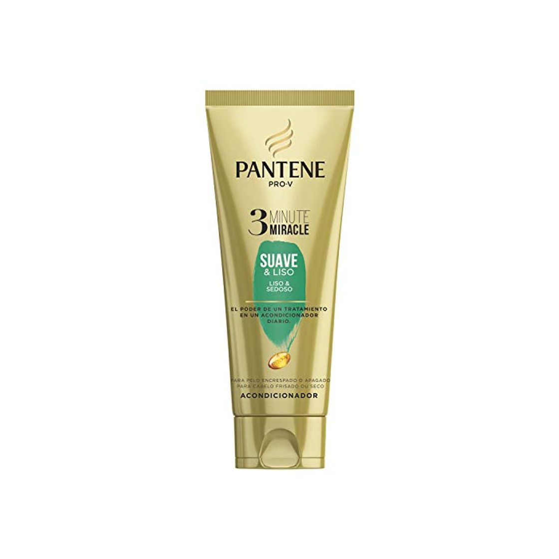 Social Pantene 3 Minute Suave y Liso Acondicionador