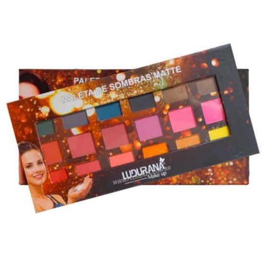 Paleta de sombras LUDORANA 18 cores 