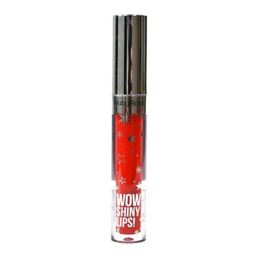 Lip gloss Ruby Rose vermelho