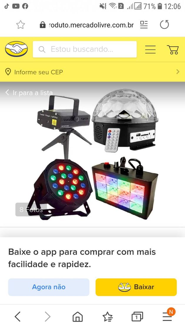 Moda Kit Iluminação 