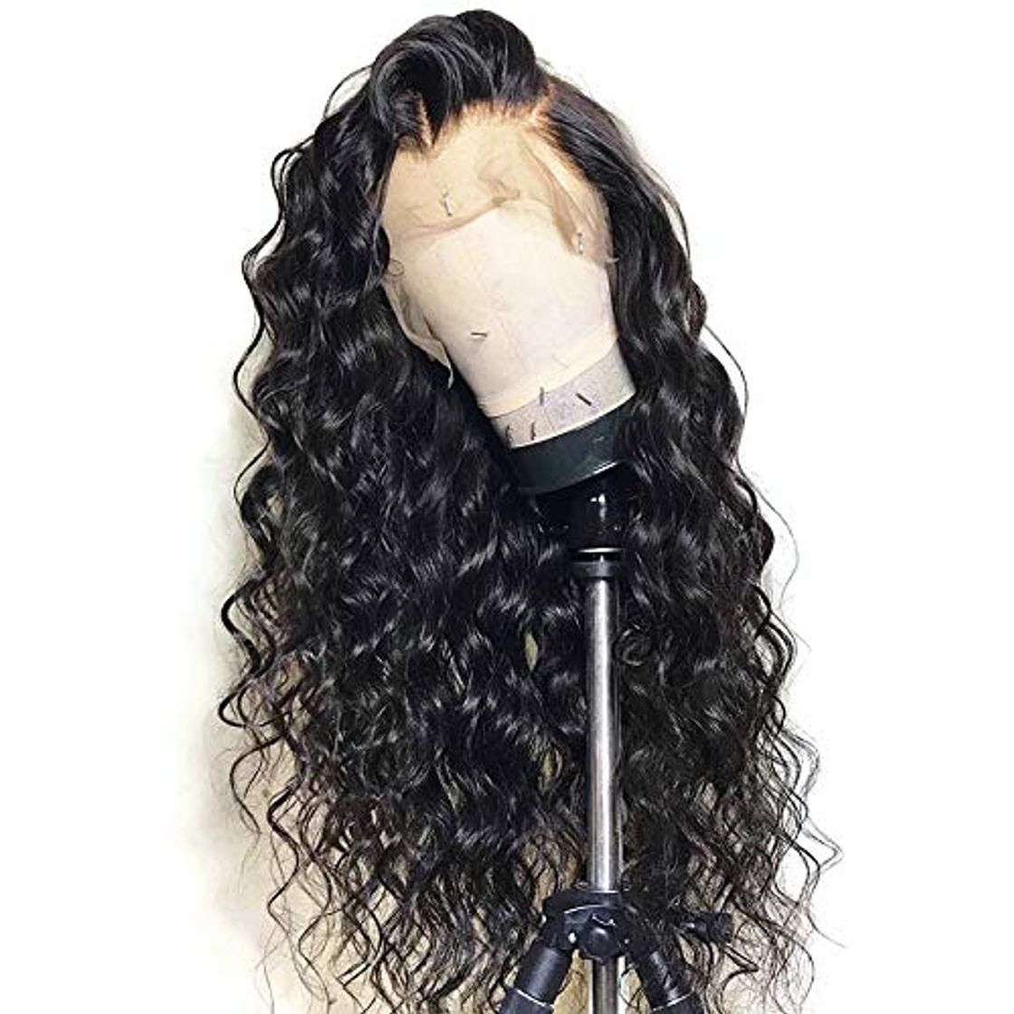 Products Cosswigs Loose Wave 360 Wig with Baby Hair Glueless Brazilian Remy Human Hair Wigs for Black Women 130 Density 360 Lace Frontal Wig Natural Color 18inches