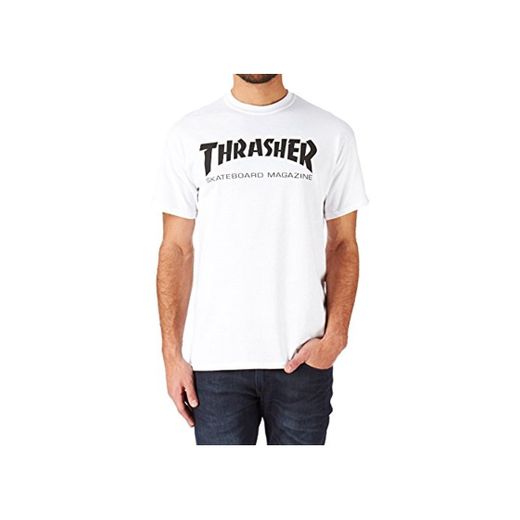 THRASHER Thrasher Skate Mag Camiseta Grande blanco