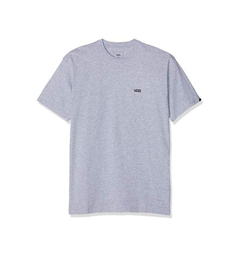 Vans Herren Left Chest Logo Tee T - Shirt, Grau