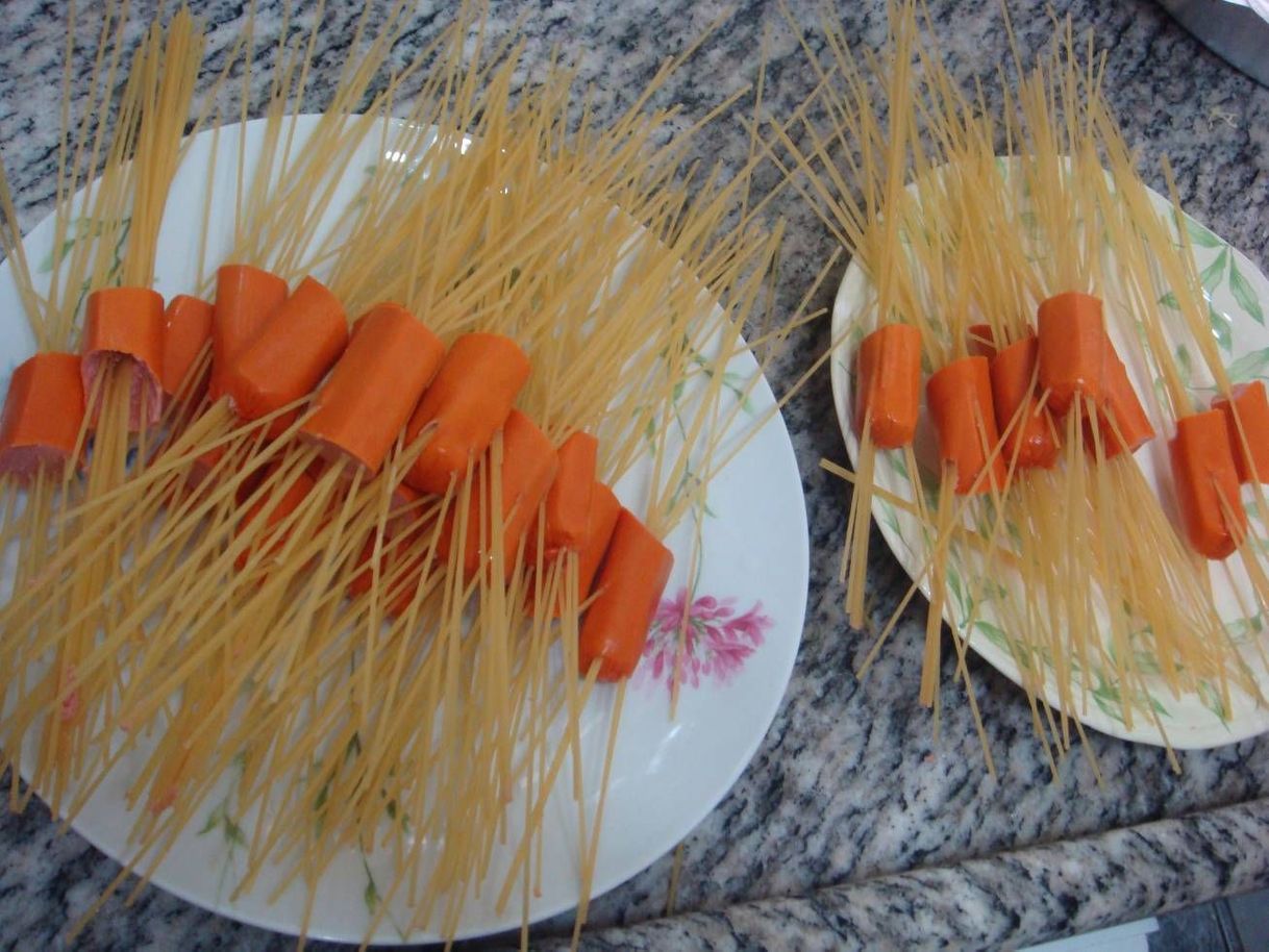 Moda Receita de Macarrão com salsicha criativo, enviada por Alexandre ...