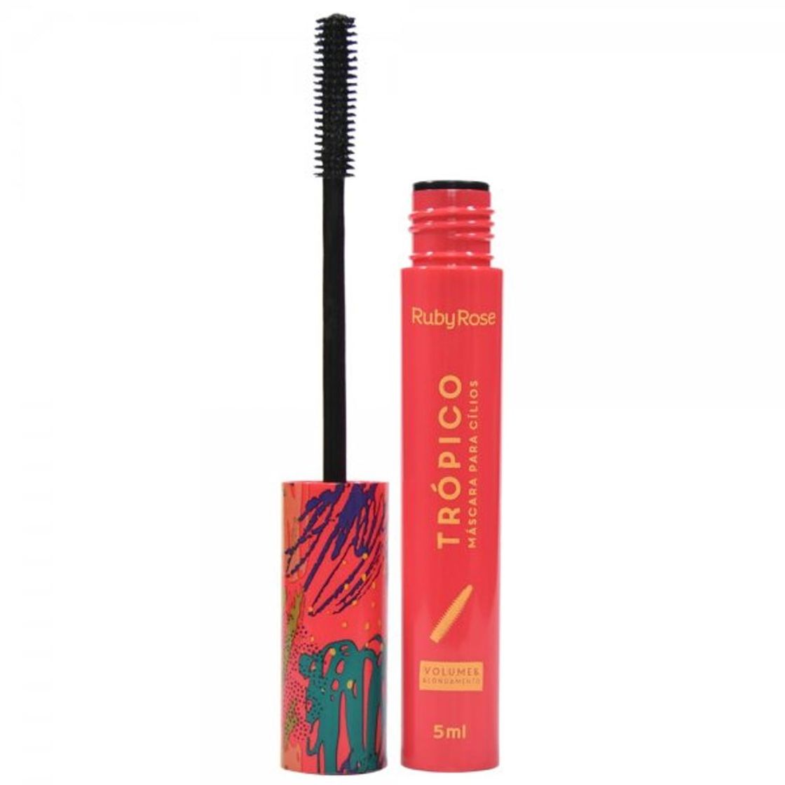Ruby Rose Trópico Volume e Alongamento - Máscara para Cílios 5ml