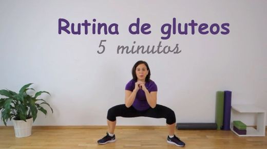 Ejercicios intensos de gluteos 5 minutos - YouTube