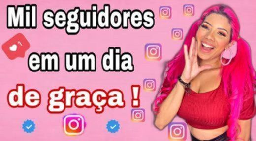 Como ganhar seguidor DE GRAÇA no Instagram! 