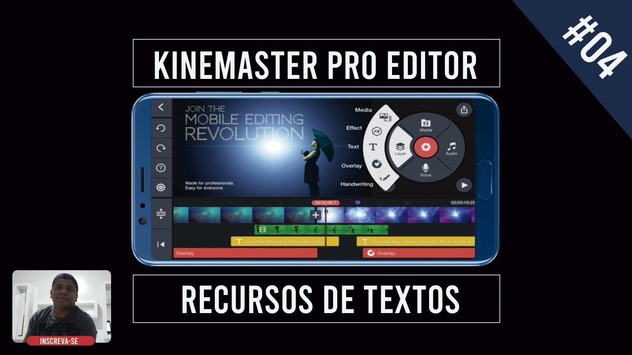 App Editor de vídeo Kinemaster pro