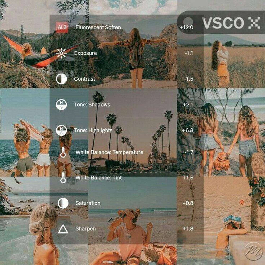 Moda Edições com o VSCO 