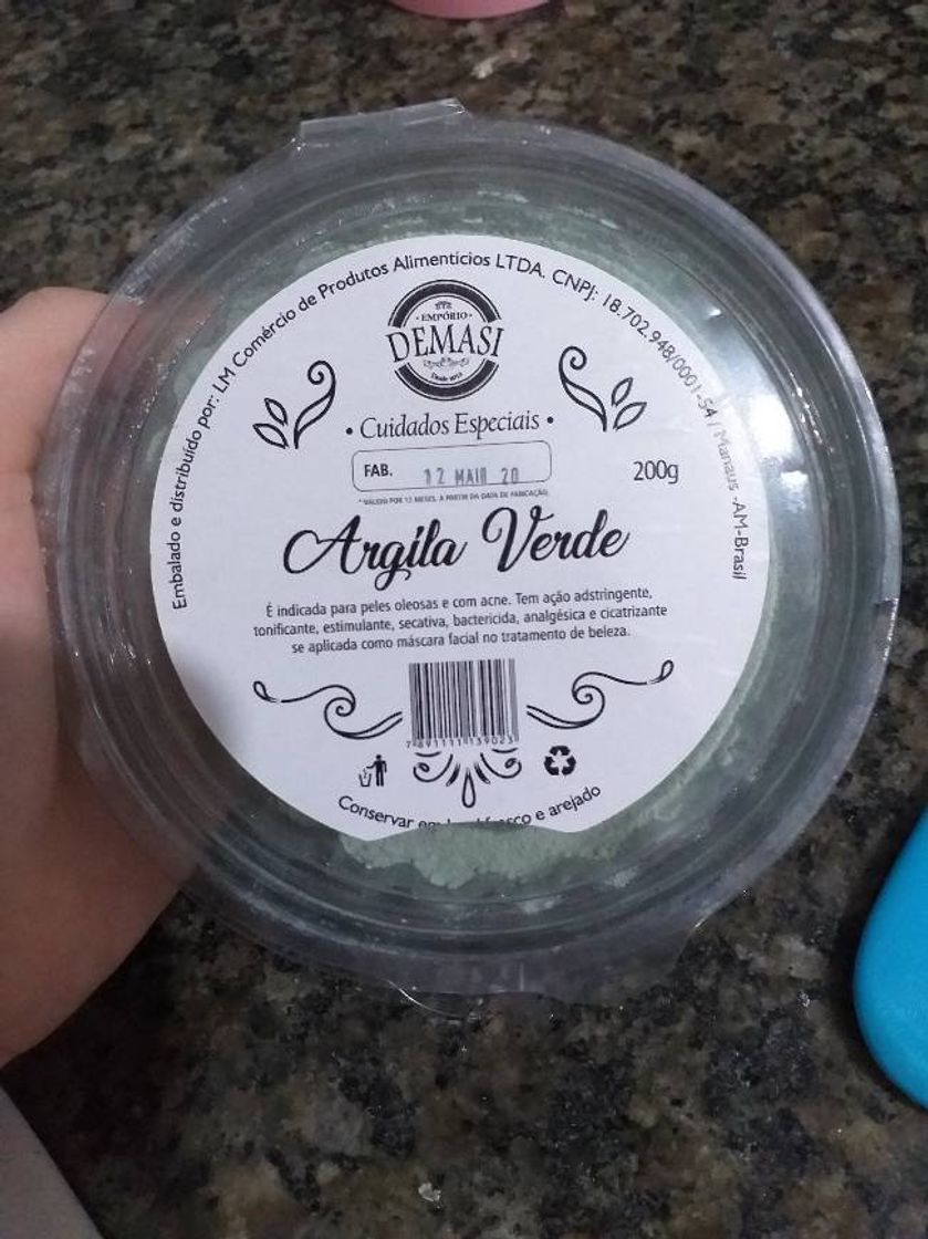 Producto Argila verde