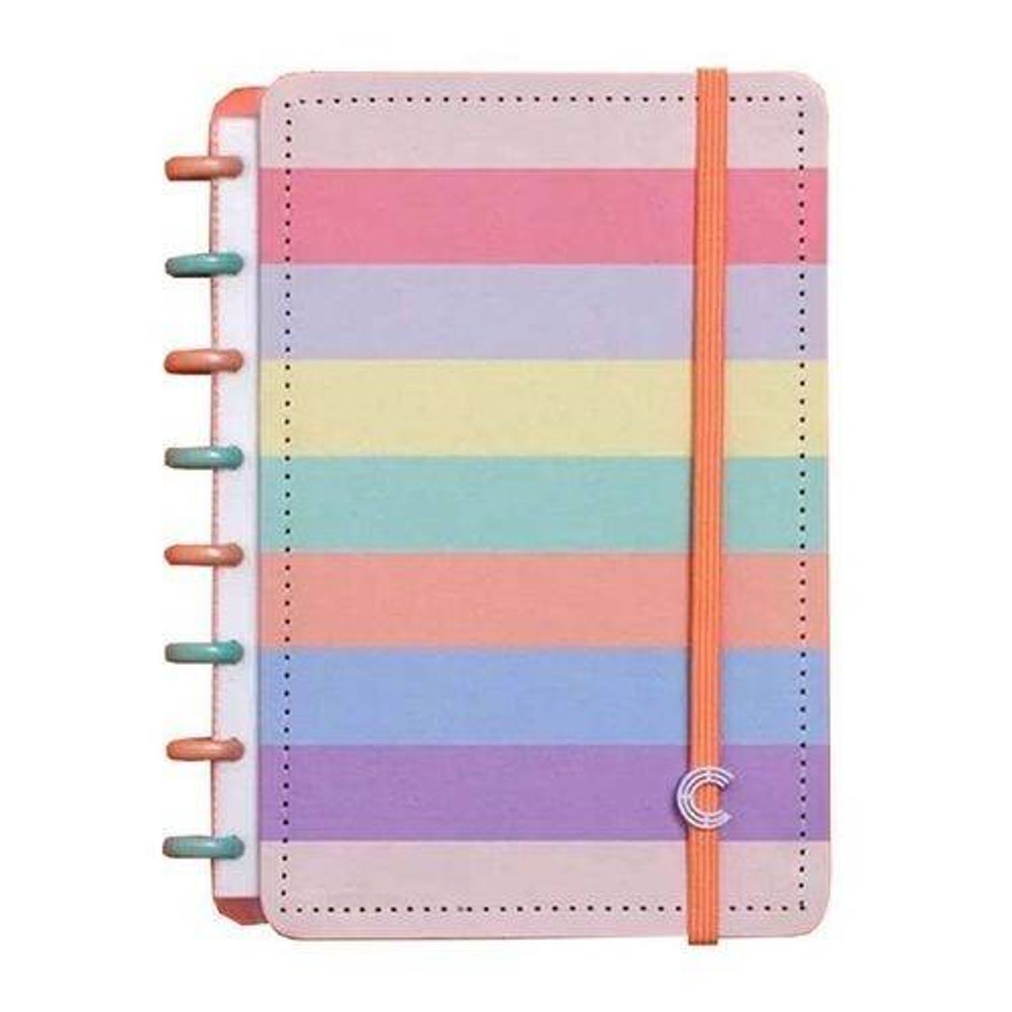 Moda Caderno Inteligente cores pastéis 