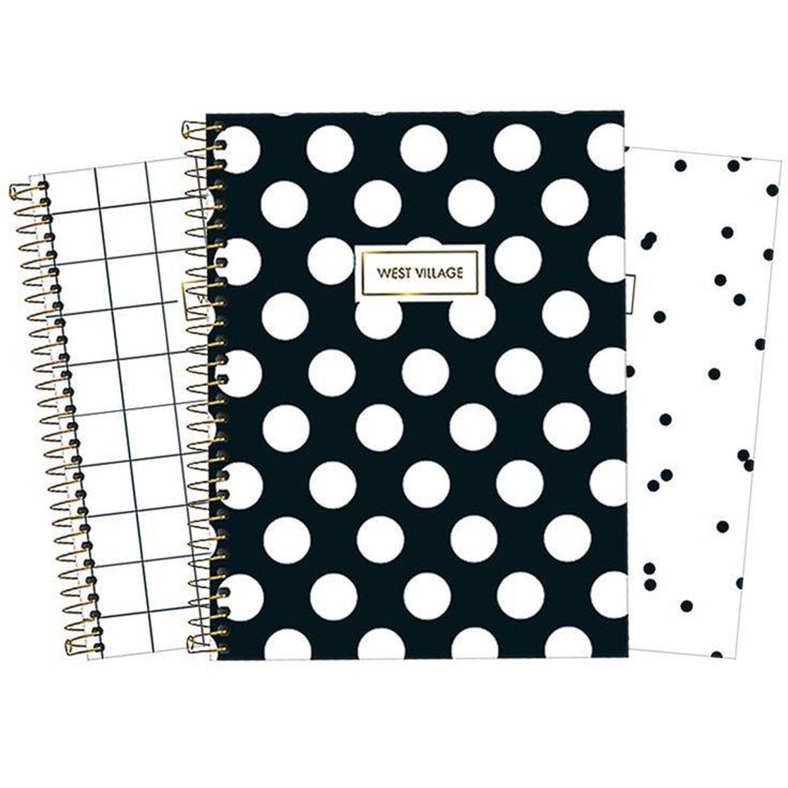 Moda Caderno Capa Dura🖤