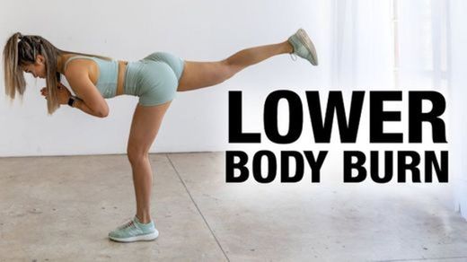 Lower Body Workout | Toned Legs & Butt - YouTube