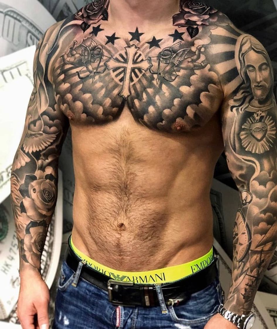 Moda As melhores Tatoo masculina 