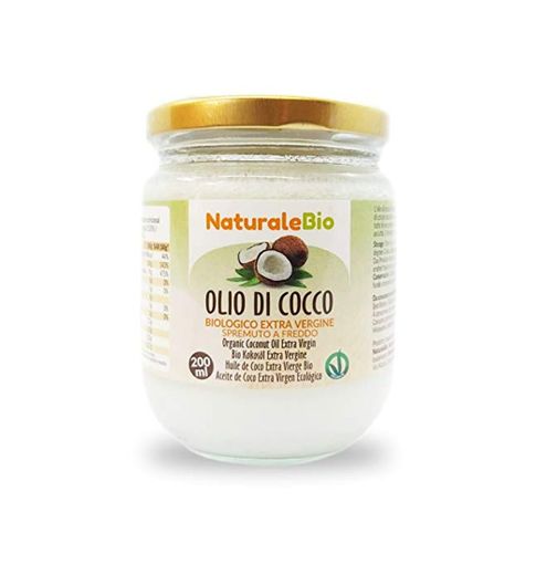 Aceite de coco extra virgen 200 ml - Crudo y prensado en