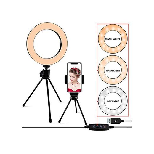 Fashion Sport Soporte Teléfono Celular Ring Light