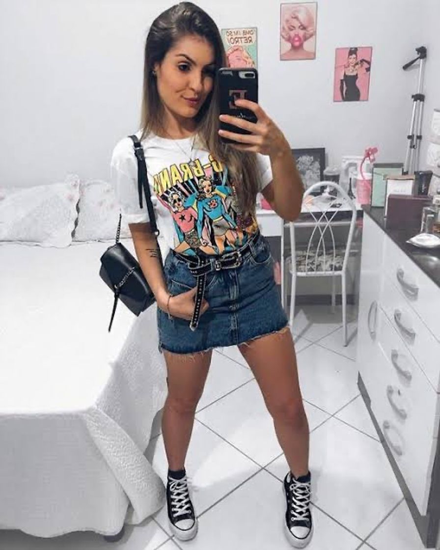 Moda Saia + Tênis para o verão 🌤