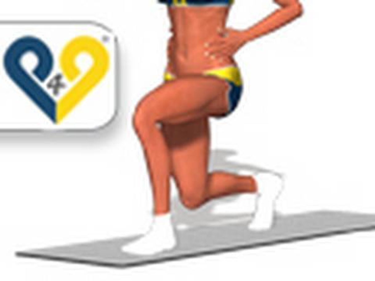 Social Zancadas, ejercicio para piernas y glúteos.