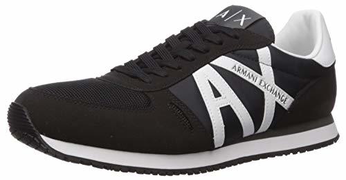 Producto Armani Exchange Lace Up Sneaker with Logo, Zapatillas para Hombre, Blanco