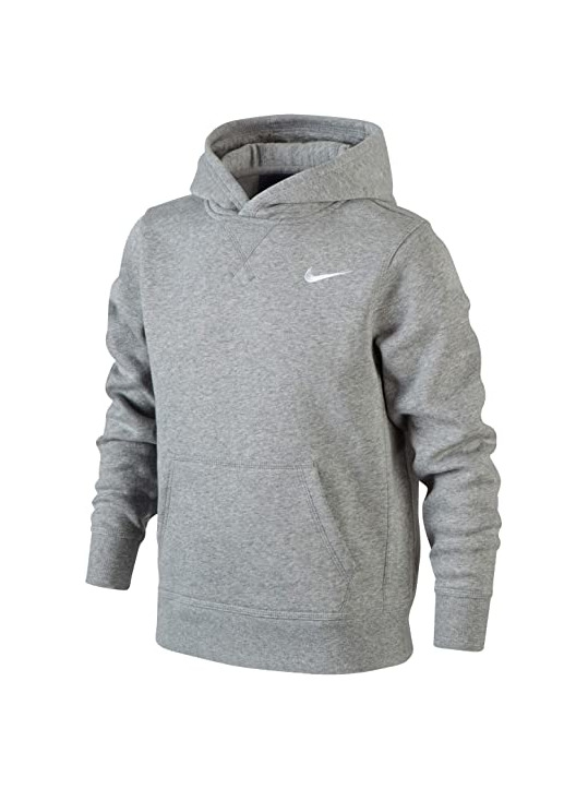 Producto Nike Brushed Fleece Over The Head Sudadera, Niños, Gris