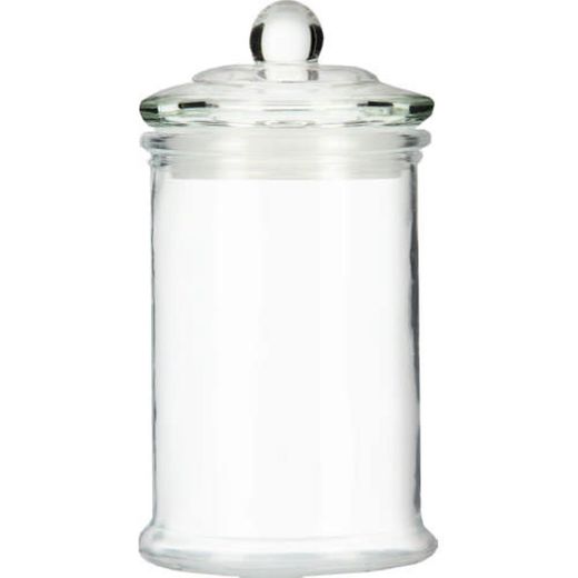 Glass Bathroom Storage Jar