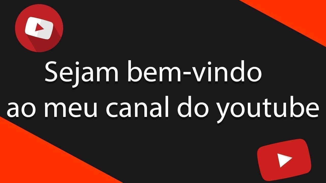 Meu canal do YouTube 