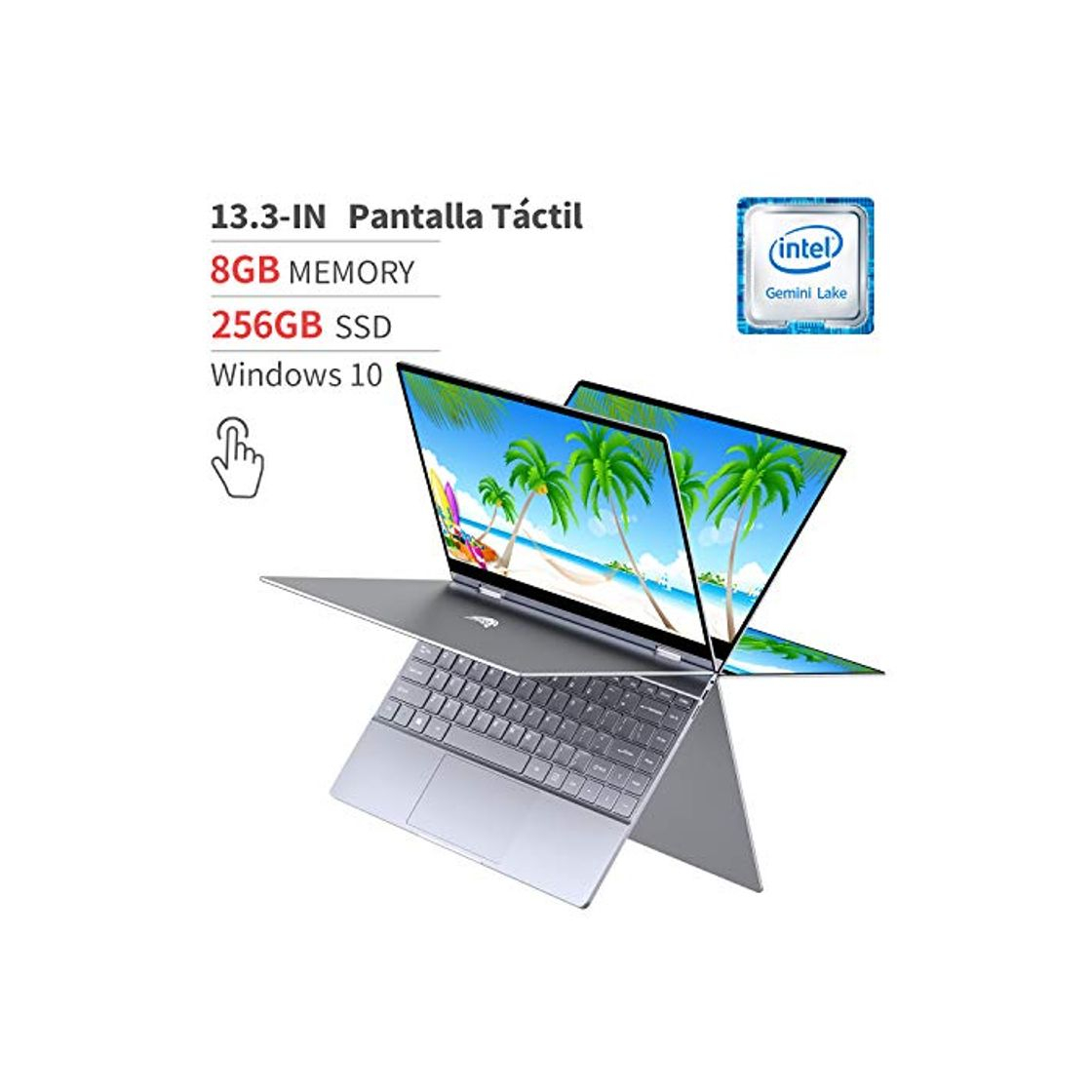 Product BMAX Y13 2 en 1 Ordenador portátil, táctil Convertible Notebook de 13.3”