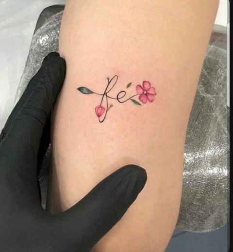 tatto “fé”