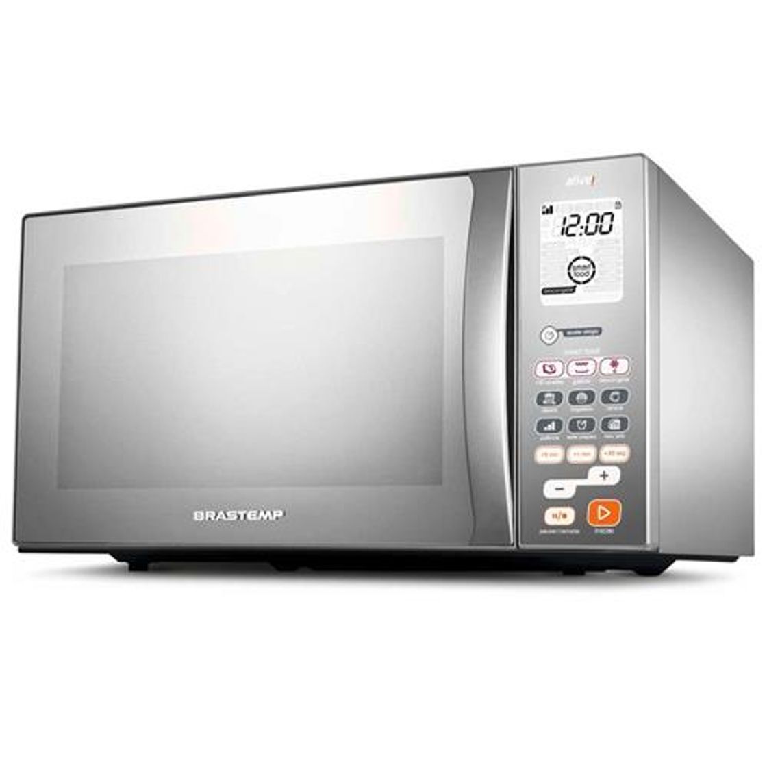 Fashion Forno de Micro-ondas Brastemp BMJ38AR com Grill 38L - Inox ...