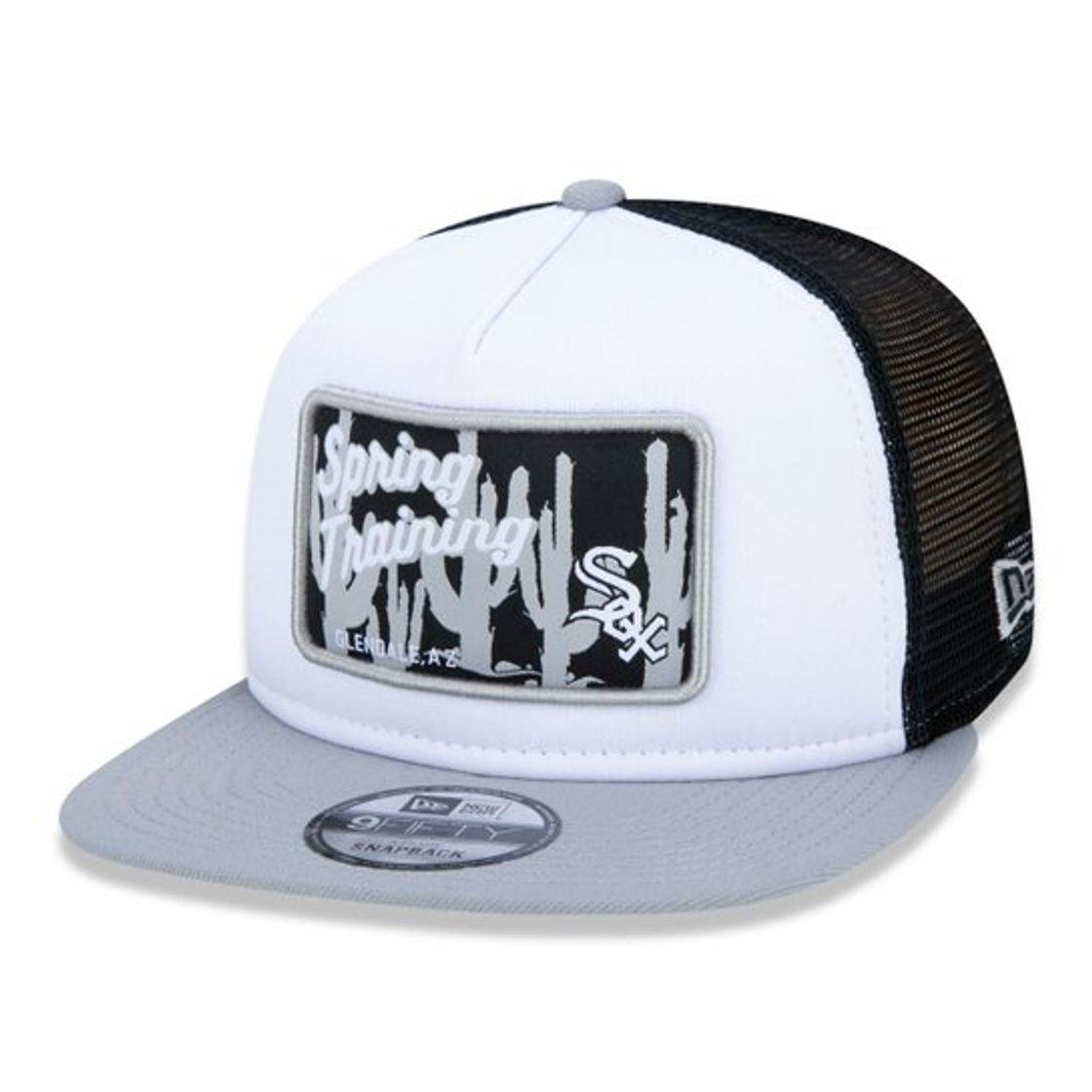 Fashion BONÉ 9FIFTY TRUCKER MLB CHICAGO WHITE

