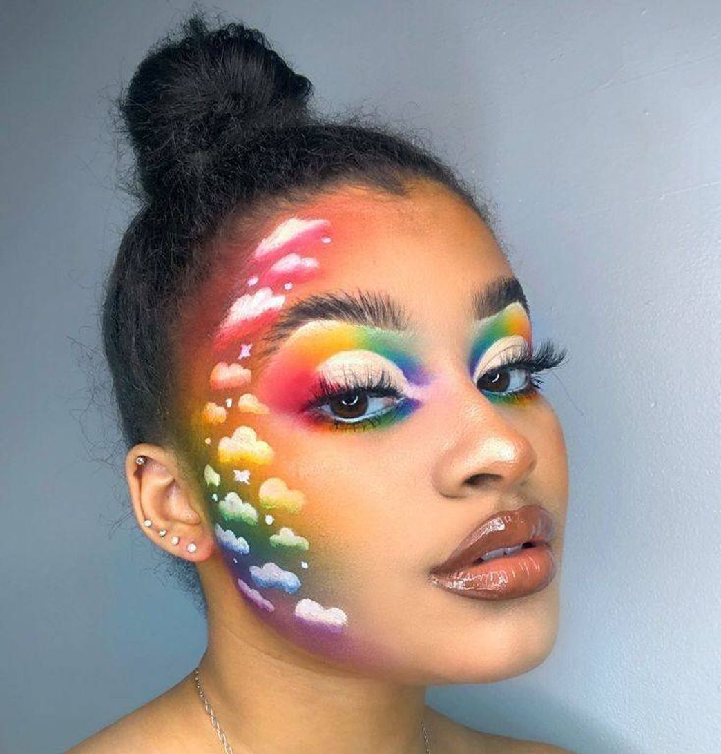 Maquiagem Artística Colorida 🌻