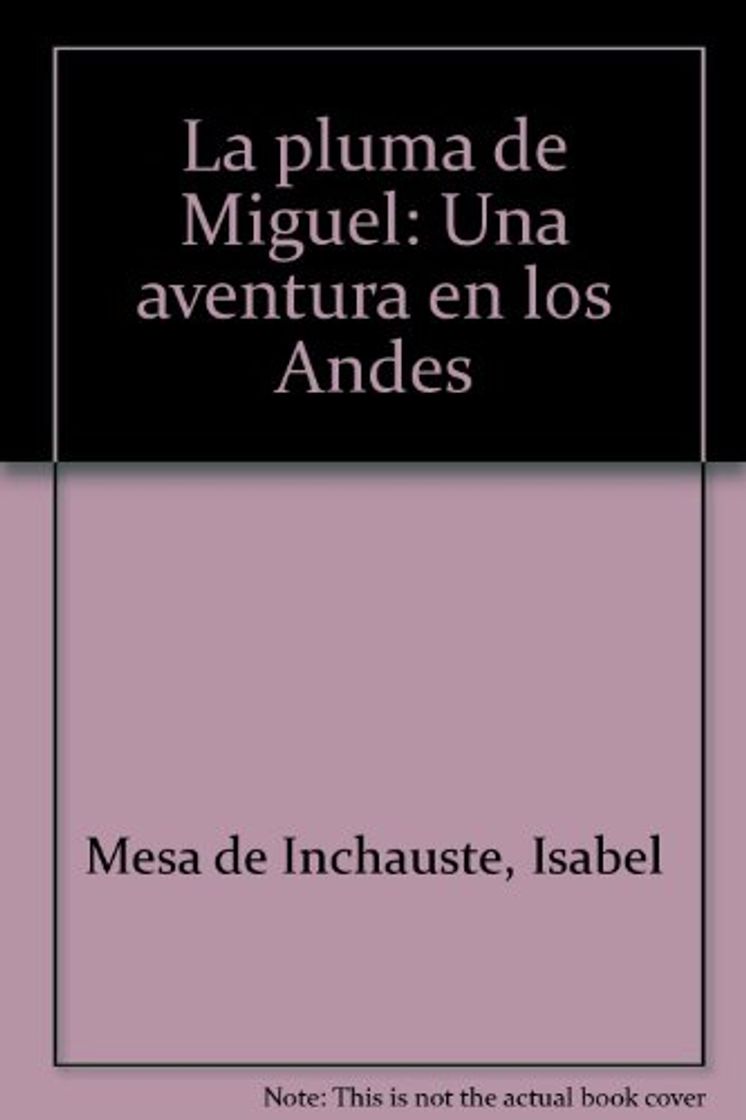 Libro La pluma de Miguel