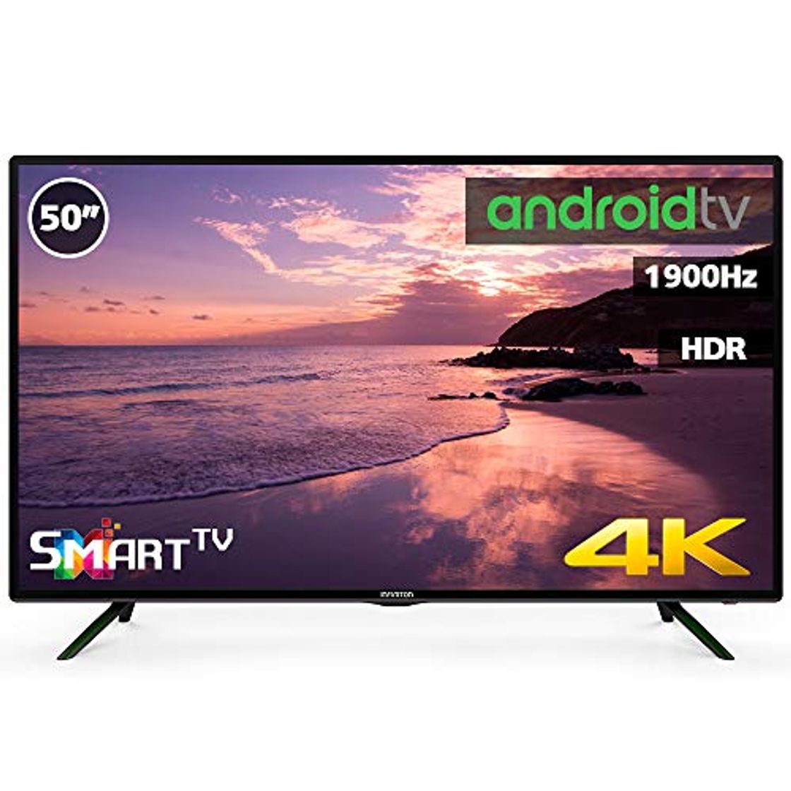 Social Television LED 50" 4K INFINITON Smart TV-Android TV