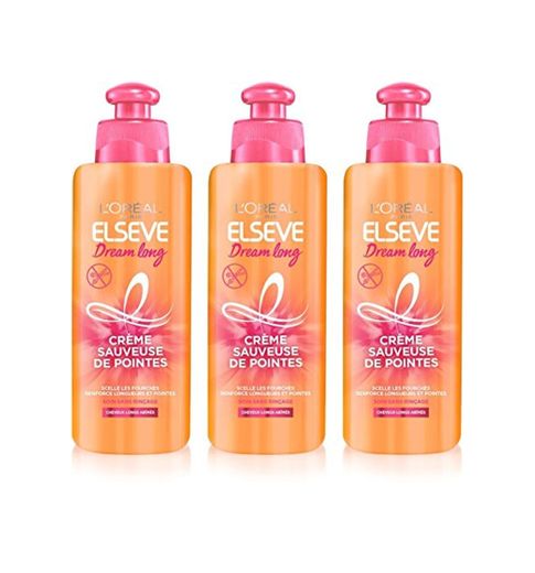 elsève crema sauveuse de clavos 200 ml – juego de 3