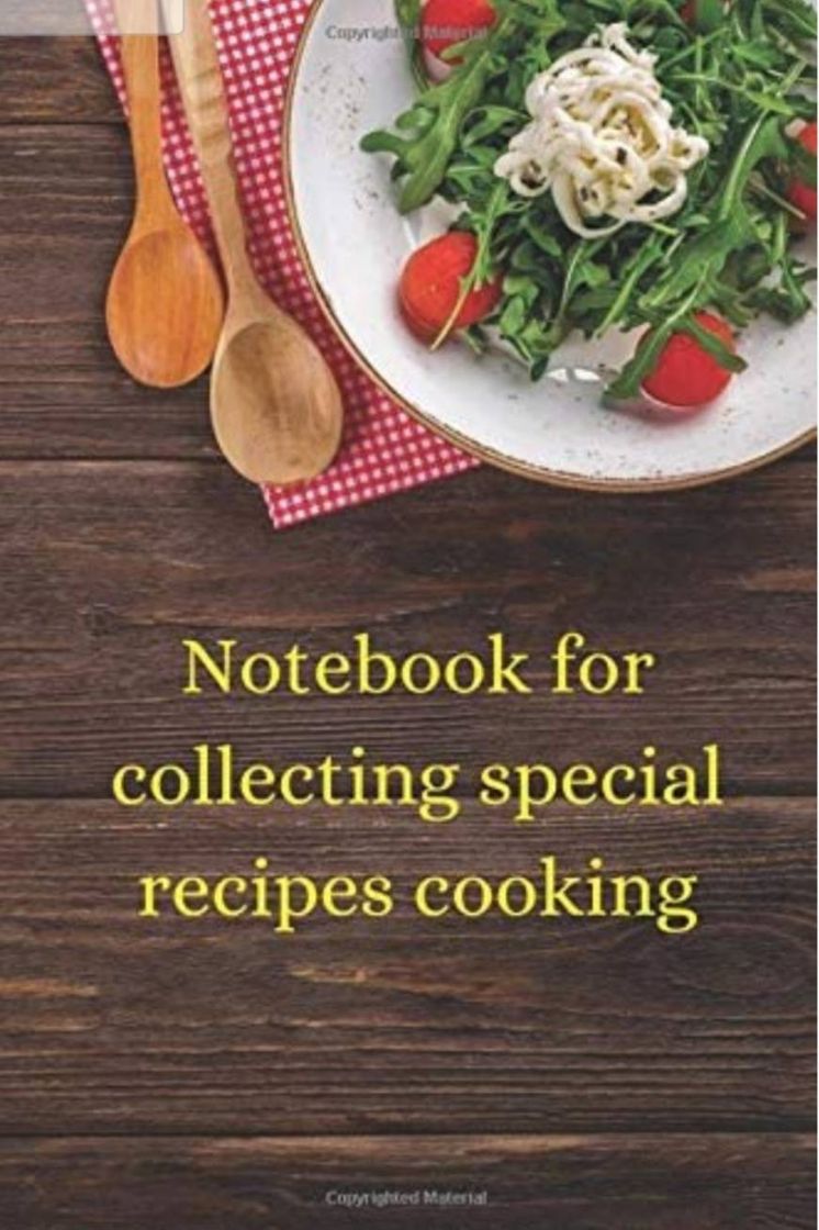 Moda Notebook for collecting special recipes cooking