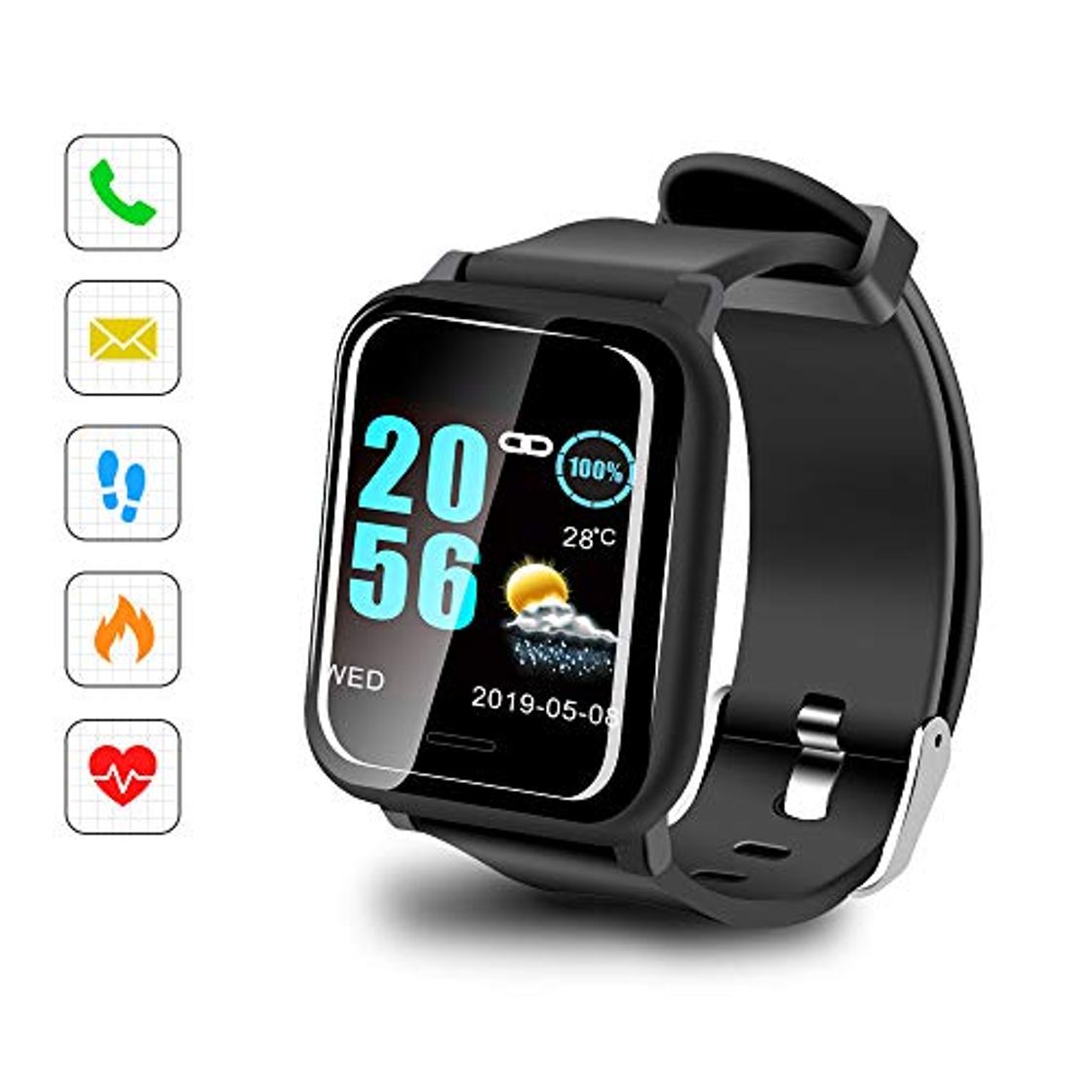 Social Sonkir Reloj Inteligente Pantalla táctil a Color de 1.3"