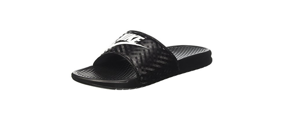 Fashion Nike Wmns Benassi JDI, Chanclas para Mujer, Negro