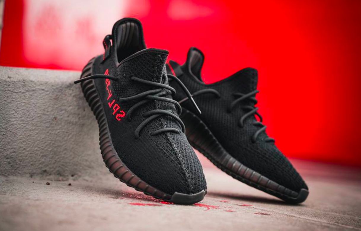 Fashion TENIS YEEZY BOOST 350 V2 BLACK RED