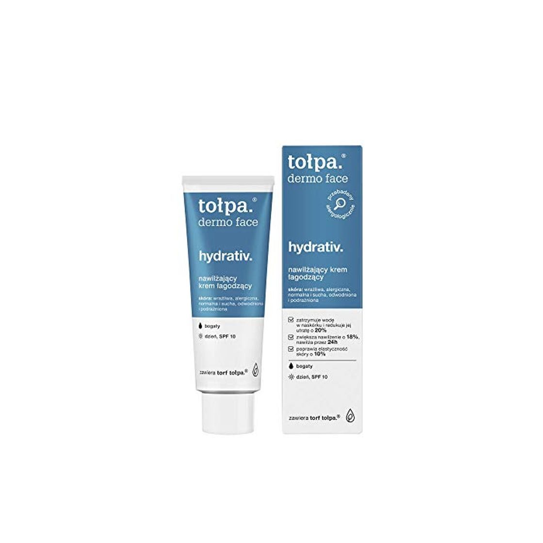 Producto Crema hidratante Tolpa Dermo Face de 40 ml