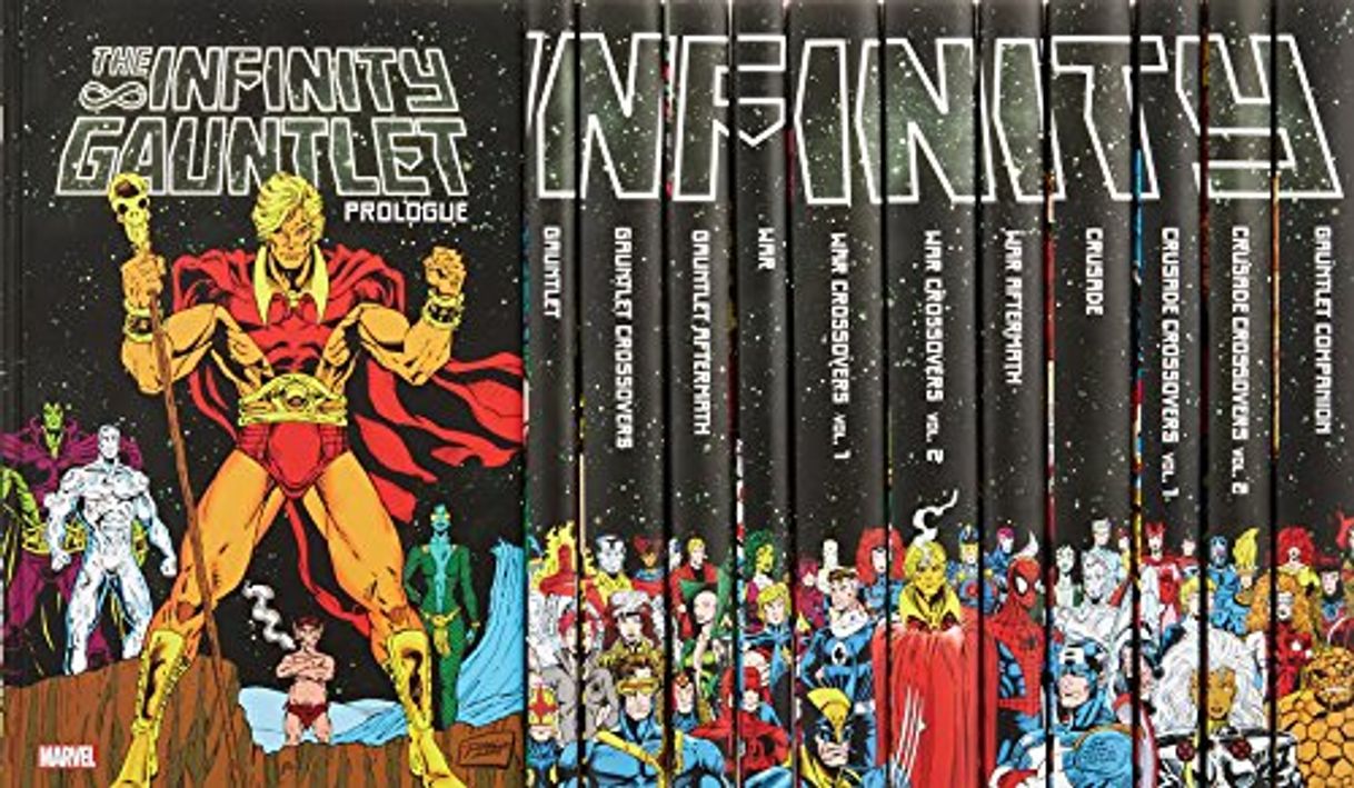 Product INFINITY GAUNTLET BOX HC SLIPCASE SET