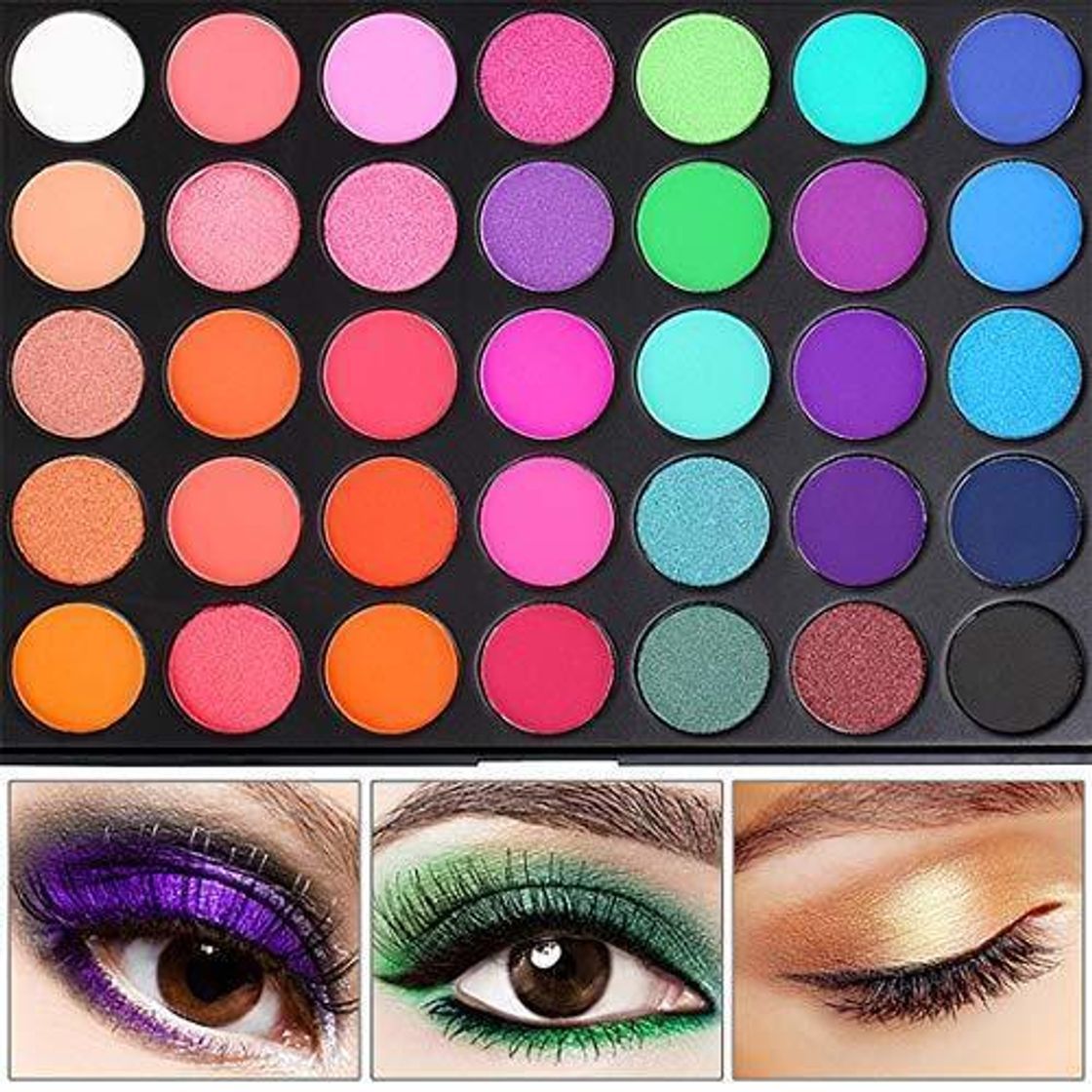 Social UCANBE BELLE 35 Colorido Maquillaje Sombra de Ojos Paleta de pigmentos Paleta