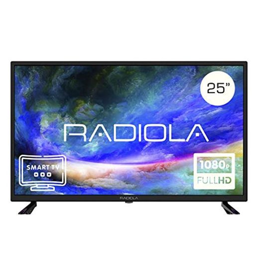 Televisor Led 25 Pulgadas Full HD Smart TV. Radiola LD25100KA