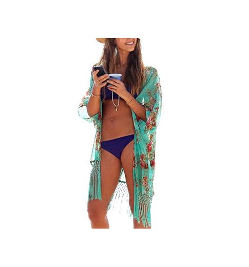 Yuson Girl® Mujer Praia Ropa de Baño Pareos Playa Camisolas y Pareos