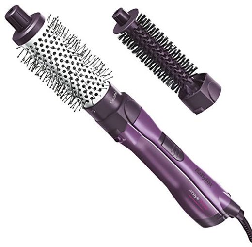 BaByliss AS81E - Cepillo de aire caliente, 800 W, cabezal cerámico de