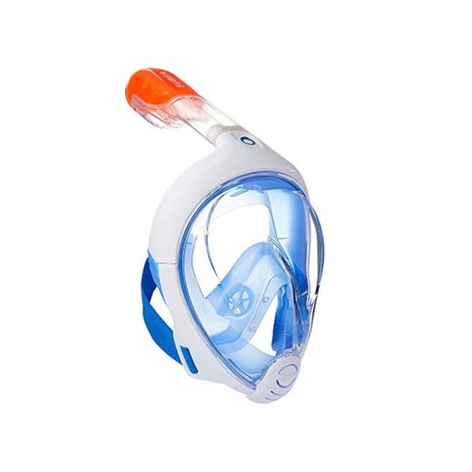 TRIBORD EASYBREATH SCUBA SNORKELING SURFACE MASK ANTI-FOGGING BLUE M/L SIZE by TRIBORD
