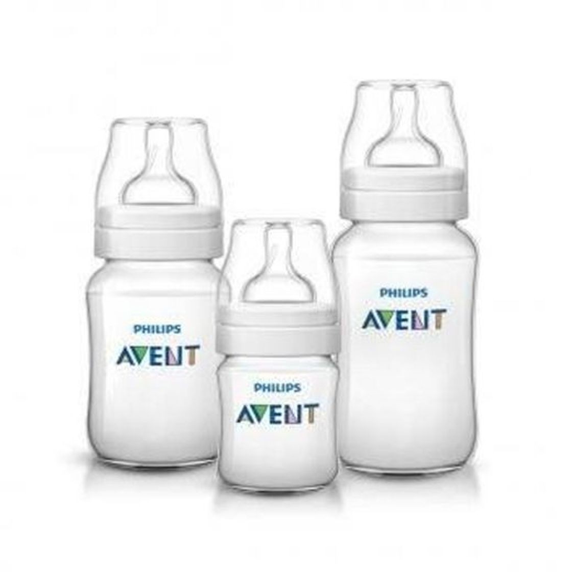 Moda Kit 3 Mamadeira Clássica Anticólica 125/260/330ml AVENT

