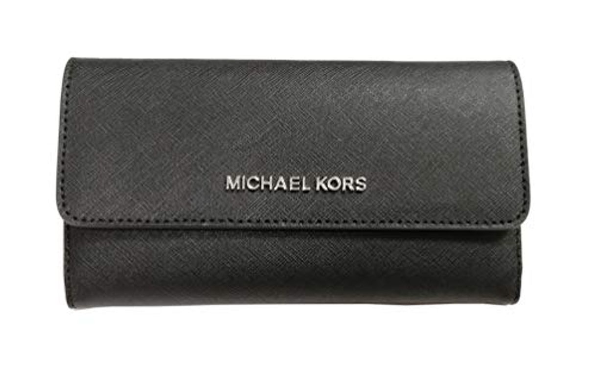 Moda Michael Kors Jet Set Travel Large Trifold Leather Wallet