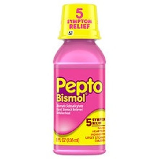 Pepto-Bismol Liquid 5 Symptom Digestive Relief Original | Walgreens