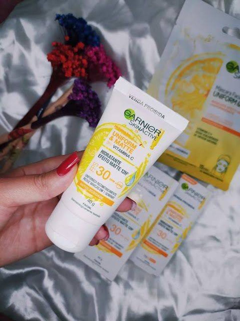 Moda Garnier hidratante vitamina c 