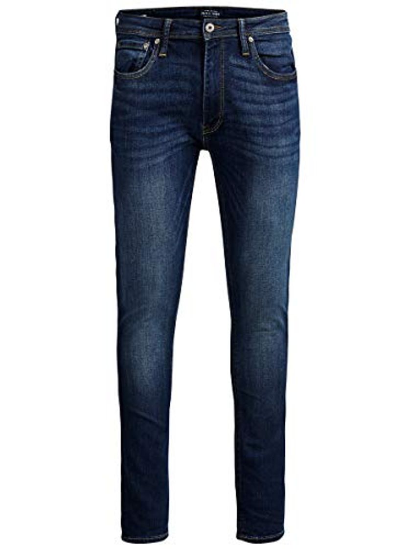 Social JACK & JONES Jjiliam Jjoriginal Am 014 Lid Noos, Jeans Hombre, Azul